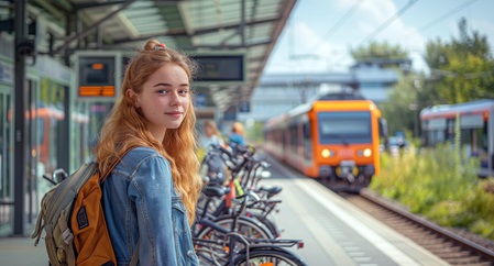 Verknüpfung mit verschiedenen Verkehrsmitteln